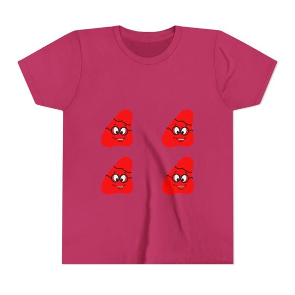 Red Been (3) Youth Short Sleeve Tee - Image 33