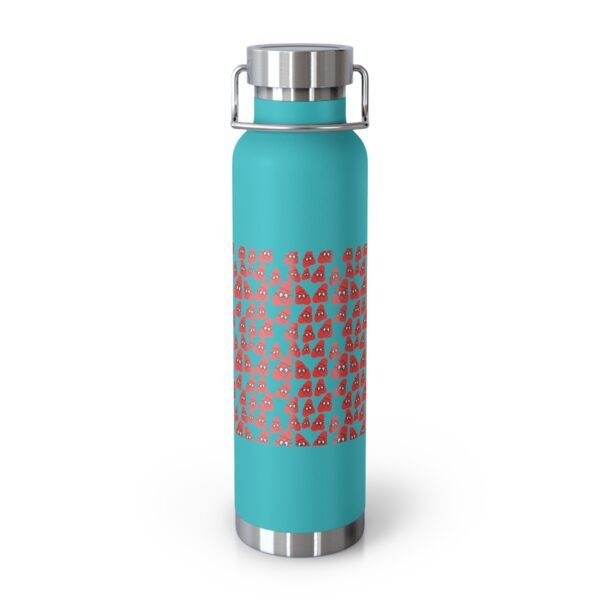 Red Been Copper Vacuum Insulated Bottle, 22oz - Image 21