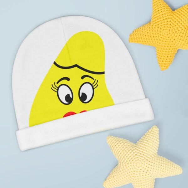 Yellow Been (1)Baby Beanie (AOP) - Image 3