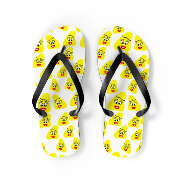 Yellow Been Flip Flops - Image 5