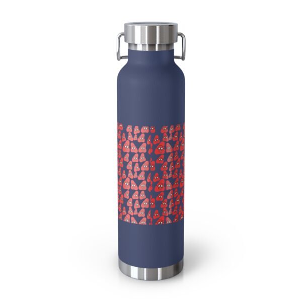 Red Been Copper Vacuum Insulated Bottle, 22oz - Image 32