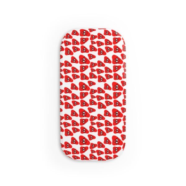 Red Been Phone Click-On Grip - Image 5