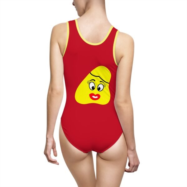 Yellow Been Women's Classic One-Piece Swimsuit (AOP) - Image 18