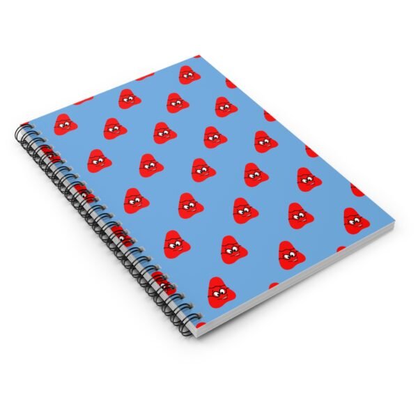 Red Been Spiral Notebook - Ruled Line - Image 3