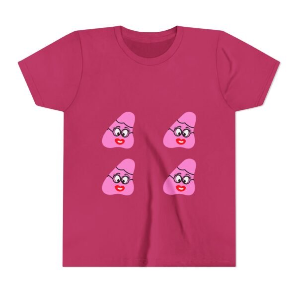 Pink Been (3) Youth Short Sleeve Tee - Image 33