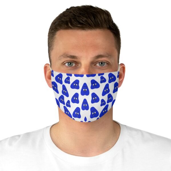 Blue Been Fabric Face Mask - Image 4