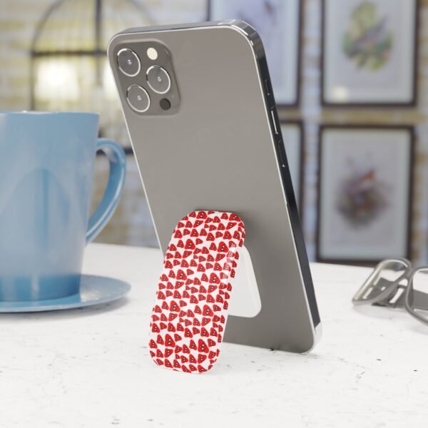 Red Been Phone Click-On Grip - Image 2