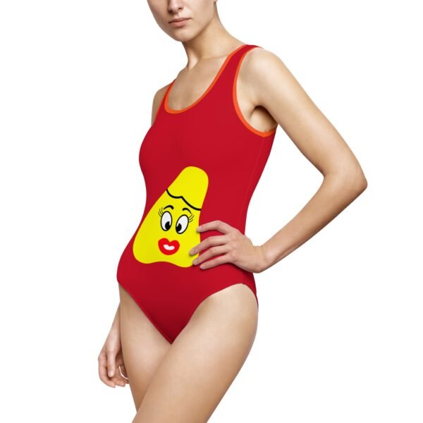 Yellow Been Women's Classic One-Piece Swimsuit (AOP) - Image 16