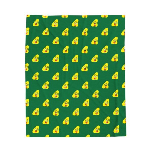 Yellow Been Velveteen Plush Blanket