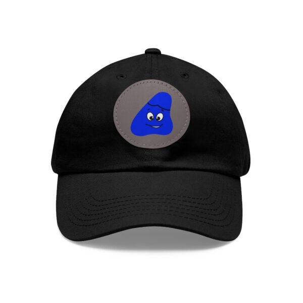 Blue Been Dad Hat with Leather Patch (Round) - Image 37