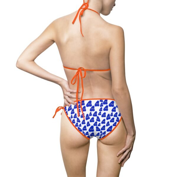 Blue Been Women's Bikini Swimsuit (AOP) - Image 12