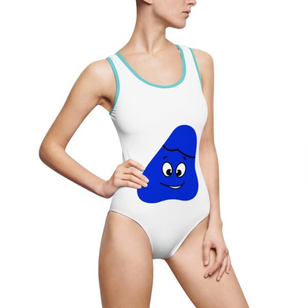 Blue Been Women's Classic One-Piece Swimsuit (AOP) - Image 21