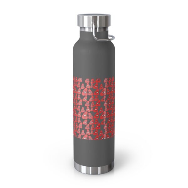 Red Been Copper Vacuum Insulated Bottle, 22oz - Image 10