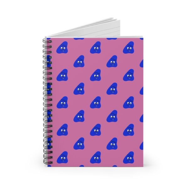 Blue Been Spiral Notebook - Ruled Line - Image 2