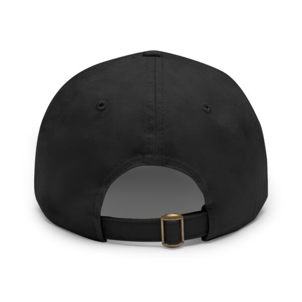 Blue Been Dad Hat with Leather Patch (Round) - Image 47
