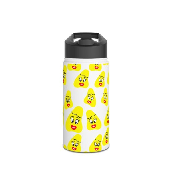 Yellow Been Stainless Steel Water Bottle, Standard Lid