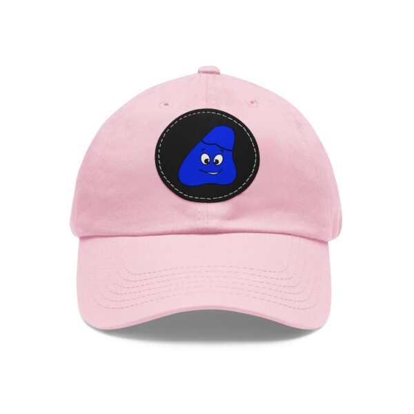 Blue Been Dad Hat with Leather Patch (Round) - Image 65