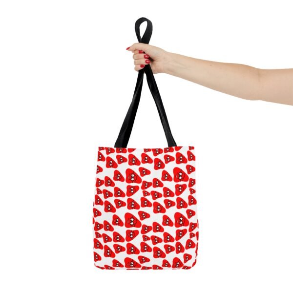 Red Been Tote Bag (AOP) - Image 11