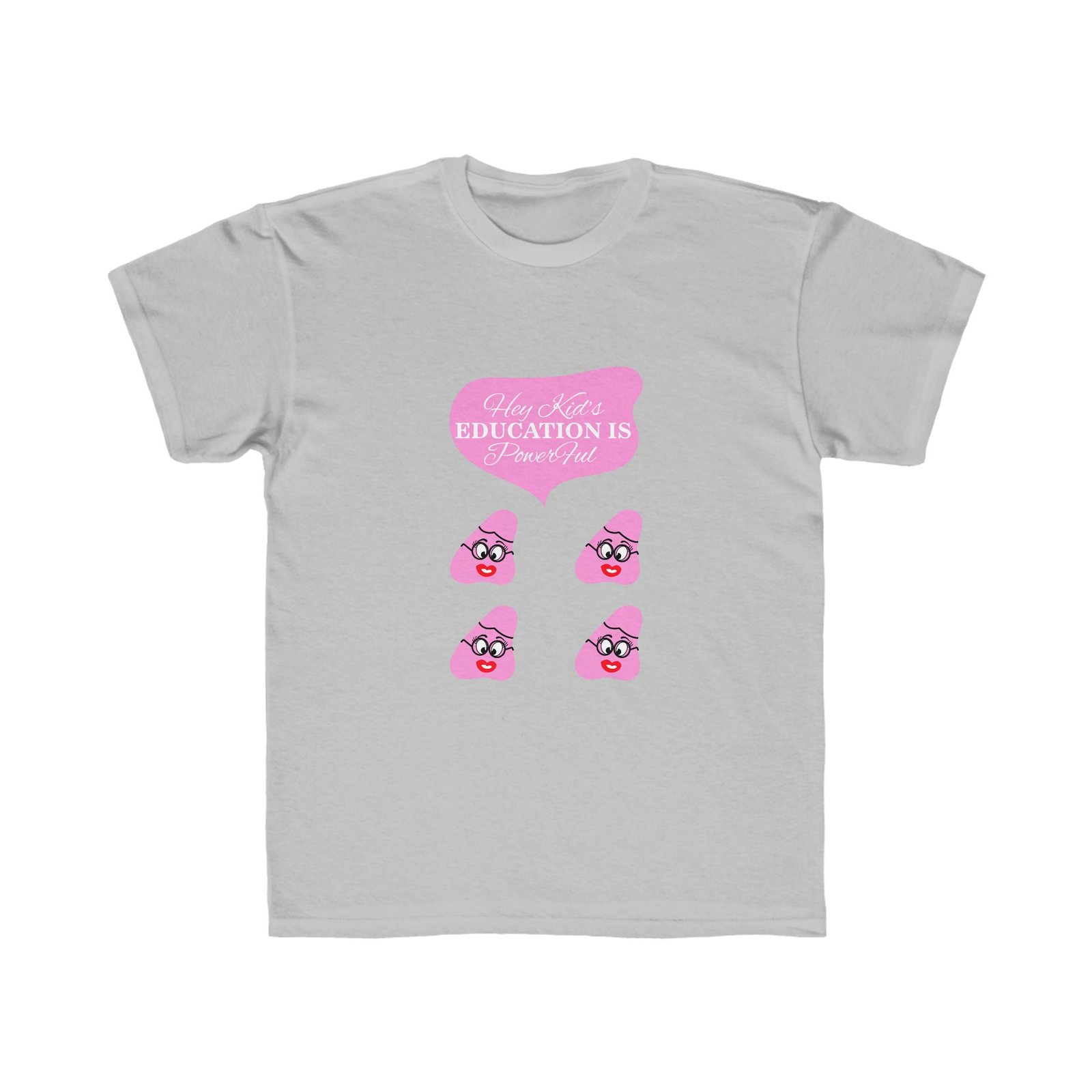 Pink Been (4) Kids Regular Fit Tee - Image 5