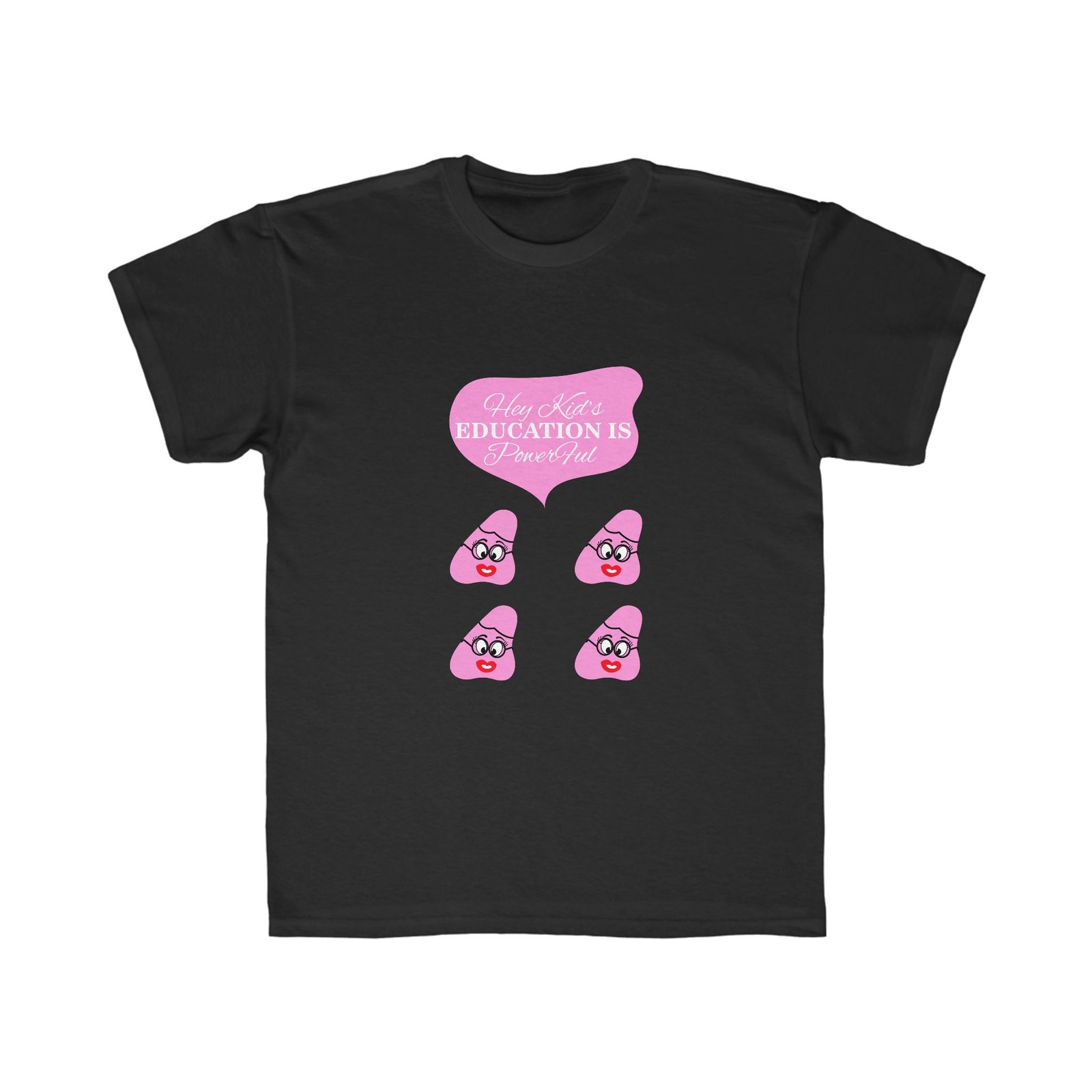 Pink Been (4) Kids Regular Fit Tee - Image 11