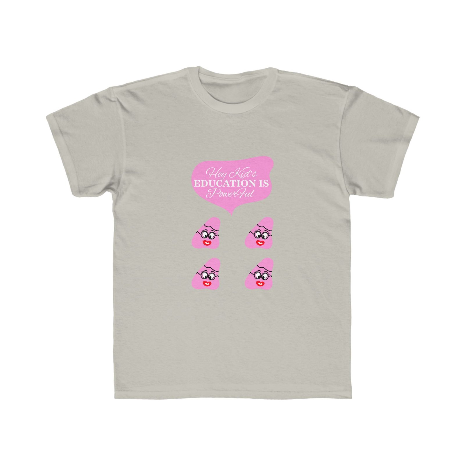 Pink Been (4) Kids Regular Fit Tee - Image 21