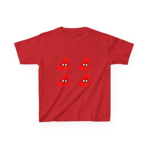 Red Been (3) Kids Heavy Cotton™ Tee - Image 25