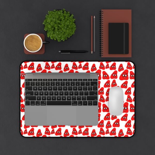 Red Been Desk Mat - Image 3