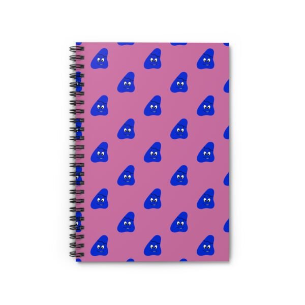 Blue Been Spiral Notebook - Ruled Line