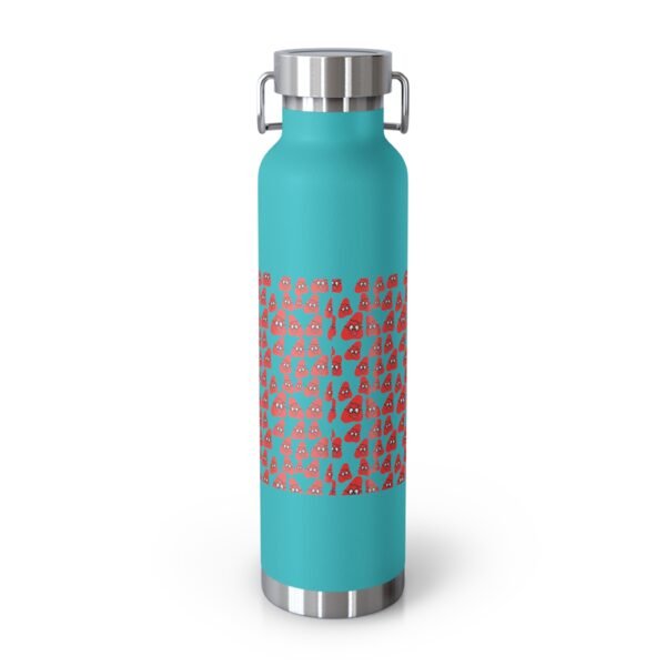 Red Been Copper Vacuum Insulated Bottle, 22oz - Image 24