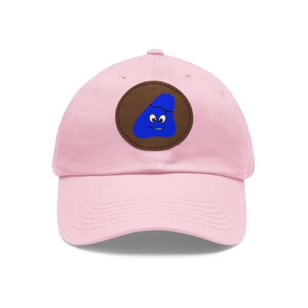 Blue Been Dad Hat with Leather Patch (Round) - Image 73