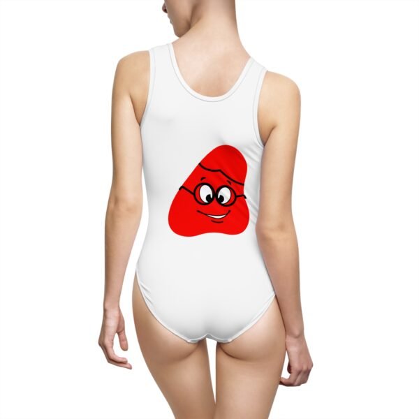 Red Been Women's Classic One-Piece Swimsuit (AOP) - Image 2