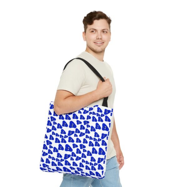 Blue Been Tote Bag (AOP) - Image 3