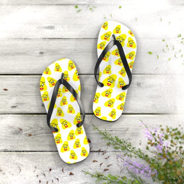 Yellow Been Flip Flops - Image 12