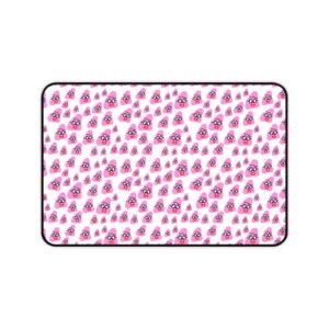 Pink Been Desk Mat