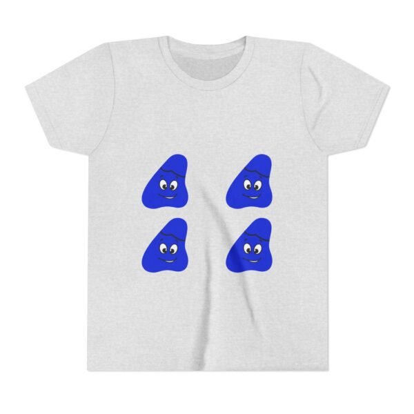 Blue Been (4) Youth Short Sleeve Tee - Image 5