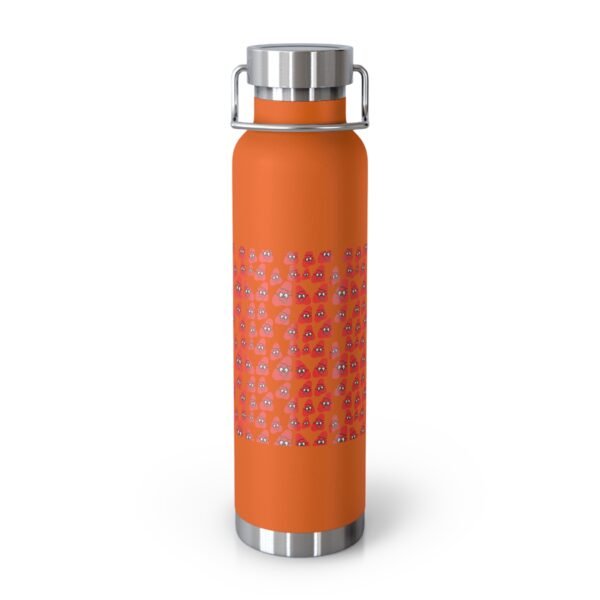 Red Been Copper Vacuum Insulated Bottle, 22oz - Image 17
