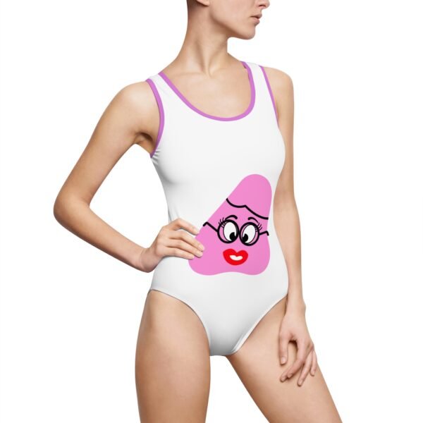 Pink Been Women's Classic One-Piece Swimsuit (AOP) - Image 29