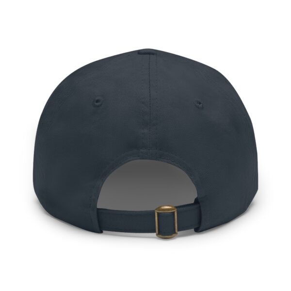 Blue Been Dad Hat with Leather Patch (Round) - Image 55