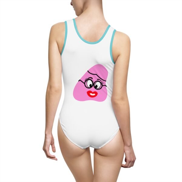 Pink Been Women's Classic One-Piece Swimsuit (AOP) - Image 22