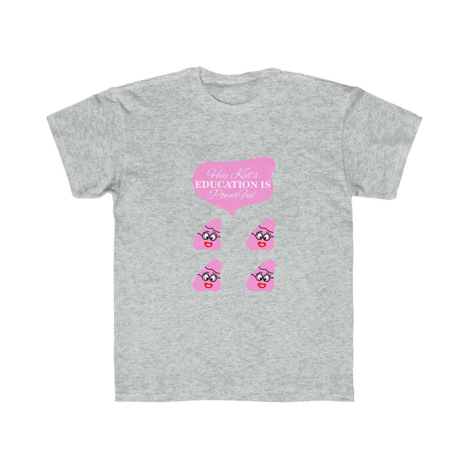 Pink Been (4) Kids Regular Fit Tee - Image 3