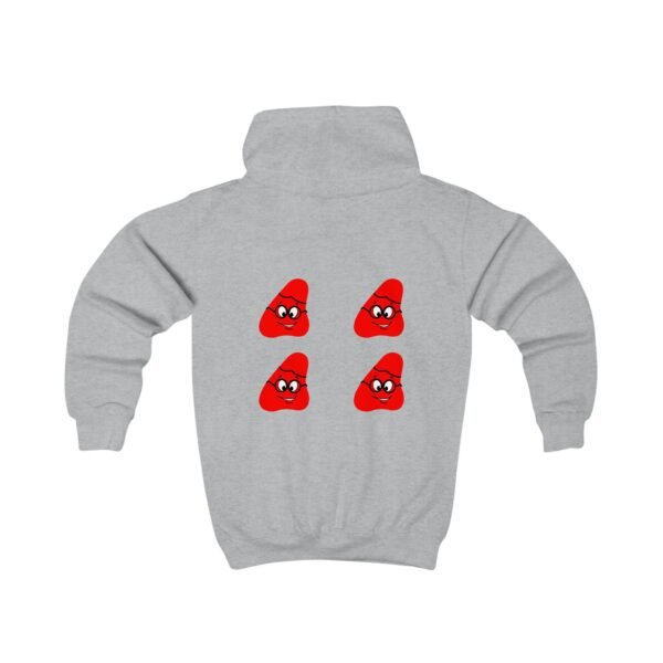 Red Been Kids Hoodie - Image 6