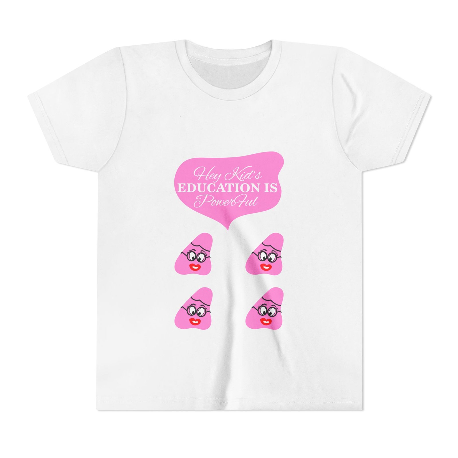 Pink Been (4) Youth Short Sleeve Tee