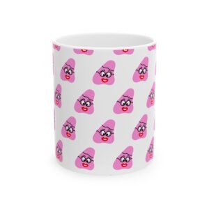 Pink Been Ceramic Mug 11oz