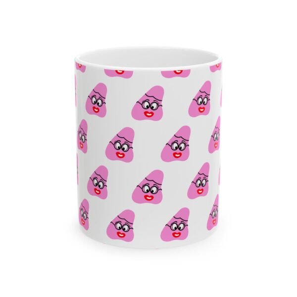 Pink Been Ceramic Mug 11oz