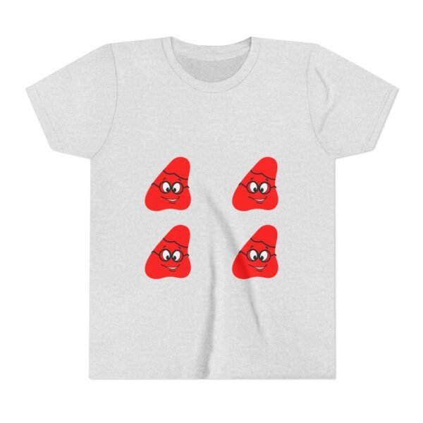 Red Been (3) Youth Short Sleeve Tee - Image 5