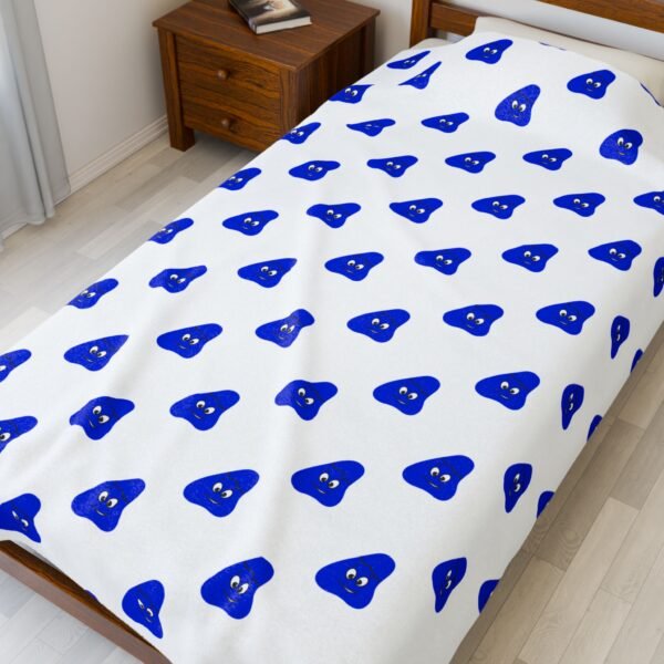 Blue Been Velveteen Plush Blanket - Image 11