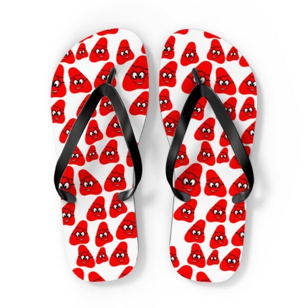 Red Been Flip Flops - Image 13