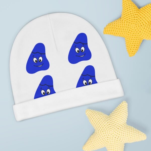 Blue Been (2)Baby Beanie (AOP) - Image 3