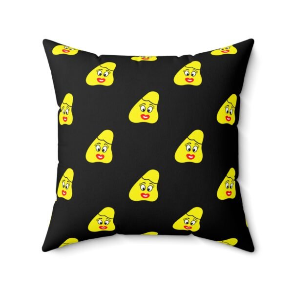Yellow Been Spun Polyester Square Pillow - Image 11