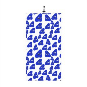 Blue Been Winter Neck Gaiter With Drawstring